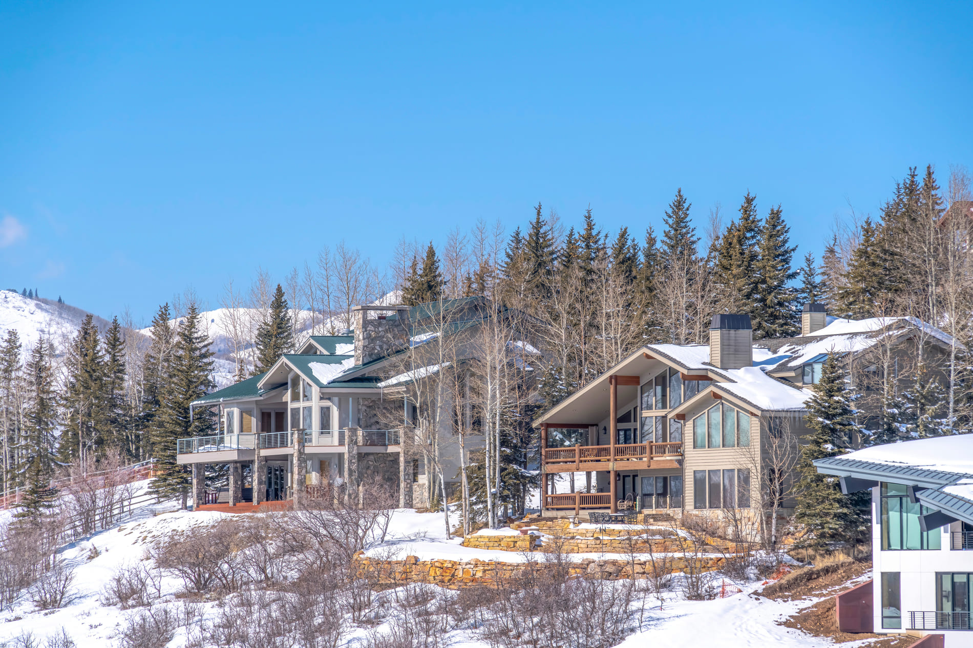 Mountain Side real estate outside of Glenwild County Club, UT