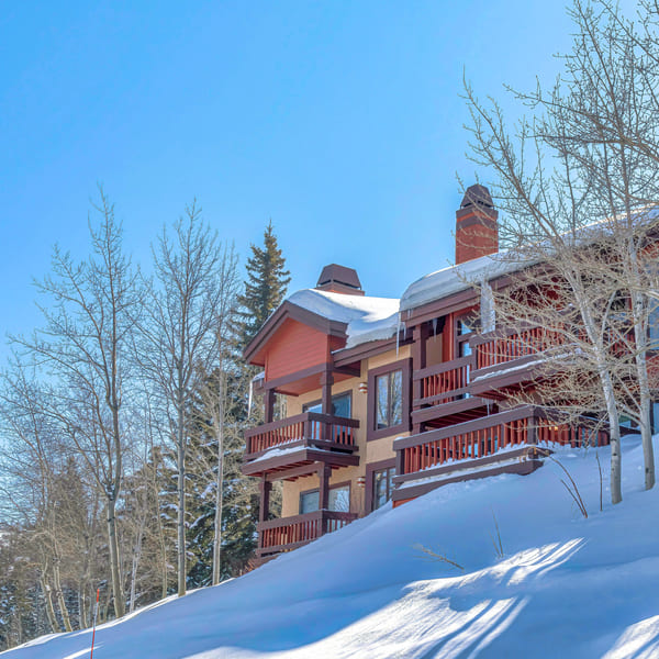 Winter real estate in Park City, Utah.